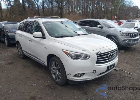 2014 Infiniti Qx60 Hybrid z USA, uszkodzony, nr VIN 5N1CL0MM8EC512463